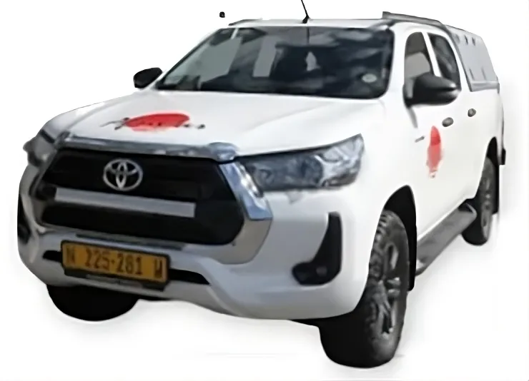 Toyota Hilux from AfriCar Car Hire. Find and book on Arid.