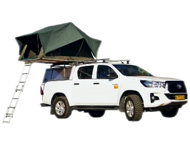 Toyota Hilux Double Cab 4x4 Diesel Campingausrüstung für 2 Personen