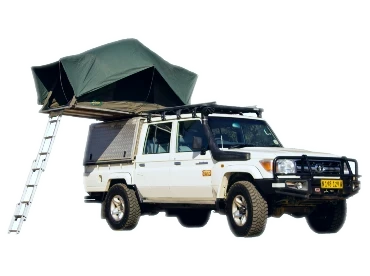Toyota Landcruiser 79 Double Cab camping equipped for 2 people